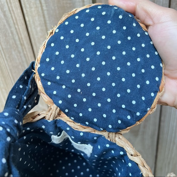 Zara straw crossbody basket bag - Picture 4 of 13